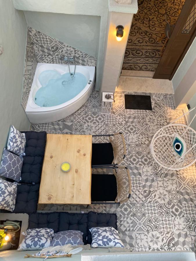 Kyrangelo Traditional House With Outdoor Jacuzzi Koskinou  Exterior photo